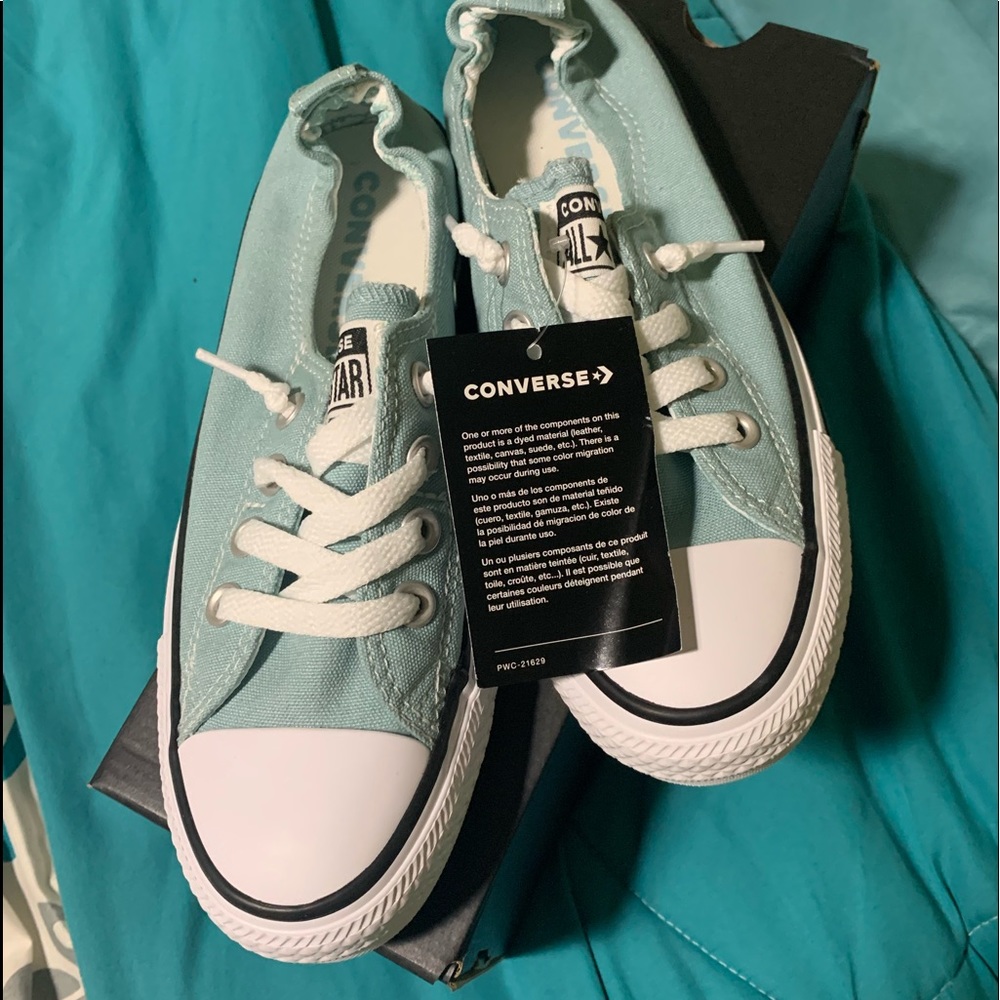 Converse Shoreline Light Blue-Never used